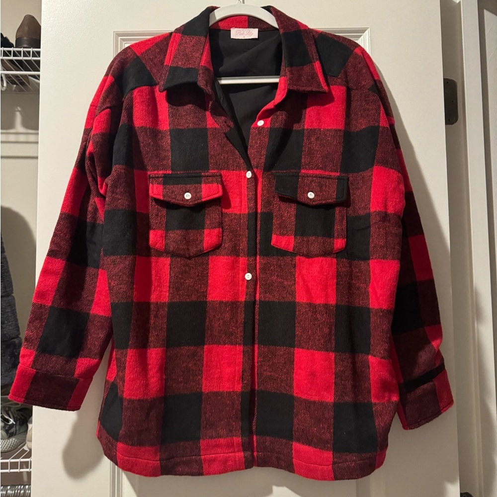 Burlap Flannel Jacket